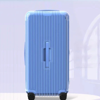 Transparent Cover Applicable for Rimowa Essential Suitcase Protective Cover Clear Trunk Plus 31 33 Inch Rimowa Luggage Cover