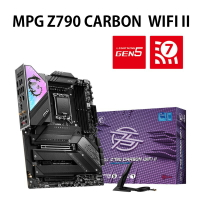 【最高折200+跨店點數22%回饋】MSI 微星 MPG Z790 CARBON  WIFI II 主機板