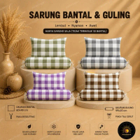Sarung bantal guling GREGORY sarung bantal tidur sarung bantal set sarung guling sarung bantal dan g