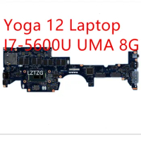 Motherboard For Lenovo ThinkPad Yoga 12 Laptop Mainboard I7-5600U UMA 8G 00HT713 01AY530