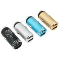 1000pcs 3.1A Dual USB Car Charger Universal Mobile Phone Car-Charger for Xiaomi Samsung S8 S9 iPhone 11 X 6 6s 7 8 Plus Tablet