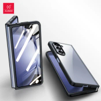 For Samsung Galaxy Z Fold 5 Case XUNDD Transparent Phone Cover foldable Shockproof Protective Shell Clear Cases For Z Fold5