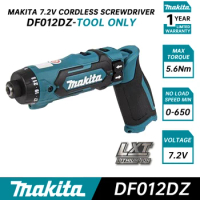 MAKITA DF012DZ Cordless Screwdriver 7.2V Rechargeable Automatic Diver Hand Electric Drill Household Batch Power Tools For Makita