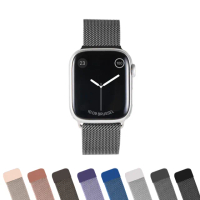 【General】Apple Watch 米蘭磁吸錶帶 蘋果手錶適用 42/44/45/49mm - 鈦灰(手錶 錶帶)