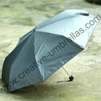 Anti-rust parasol,anti-thunder,70T aluminium 12 angles shaft,all fiberglass,windproof manual folding umbrella for car travelling