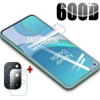 2IN1 Screen Gel Protector+Camera Glass For Oneplus 8 Pro 8T 8T+ Full Cover Hydrogel Safety Film For Oneplus8 One plus 8t plus
