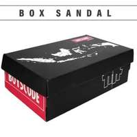 BOYSCODE Kardus Box Big Size Packaging Exclusive Hitam Merah Box 02 - Hitam Merah