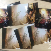 hand signed Jay Chou autographed Bedtime Stories original photo Chinese 4*6 inches