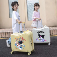 【台灣公司 超低價】兒童行李箱男女孩可坐騎學生拉桿箱小型輕便登機密碼箱旅行皮箱子