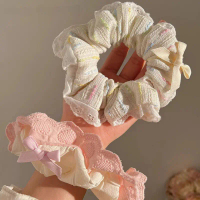 Dây Buộc Tóc Ren, Dành Cho Nữ, Dây Buộc Tóc Đuôi Ngựa, Scrunchies, Dây Buộc Tóc