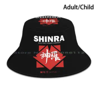 Shinra Bucket Hat Sun Cap Final Fantasy 7 Cloud Advent Children Anime Materia Remake Chocobo Midgar Persona 5 Chronologically