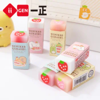 Kawaii Sumikko Gurashi Cartoon Rubber Eraser Cute Erasers for Kids School Office Supplies Gift Stationery Fruit Eraser