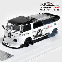 LMLF 1:64 T1 Pickup Truck Moon Eye Diecast Model Car