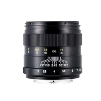 Zhongyi Mitakon 85mm F2 Full Frame Large Aperture Manual Focus Portrait Lens for Canon SLR DSLR Sony E FujiX Pentax K Nikon F