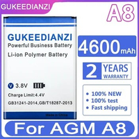 GUKEEDIANZI Battery A 8 4600mAh for AGM A8 Batterij + Track NO