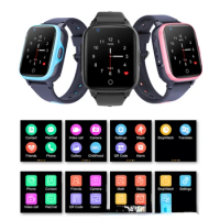 4G Children's Smart Phone GPS Positioning Watch outside Android 4.4 Foreign Trade Version Waterproof D31 Anti-Lost Set