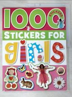 【書寶二手書T9／少年童書_ES5】1000 Stickers for Girls_Chris Scollen, Tim Bugbird