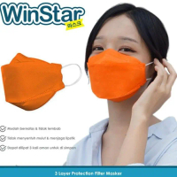 Masker Kesehatan Korea Winstar KF94 3ply - Surgical - Masker Medis - 25pcs (Sertifikat KEMENKES RI)