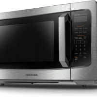TOSHIBA ML-EM45PIT(SS) Countertop Microwave Oven with Inverter Technology, Kitchen Essentials, Smart Sensor, Auto Defrost