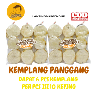 Kerupuk Kemplang Isi 6 Pack + Sambal. Camilan Food Snack Makanan Pedas Asin Manis Cemilan