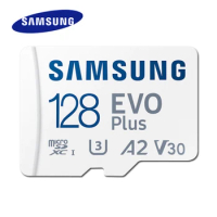 Samsung MicroSD Memory Card EVO Plus 512GB 256GB 128GB 64GB U3 SDXC Micro SD Card Class 10 Microsd UHS-I TF Trans Flash Microsd