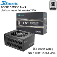 Seasonic FOCUS SPX750W Black SFX Power Supply 750W Platinum Medal 80PLUS 10cm Intelligent Temperature Control Fan Power Supply