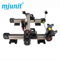 mjunit synchronous belt linear module linear gantry linear slide guideway automatic moving positioning guide rail for laser cut