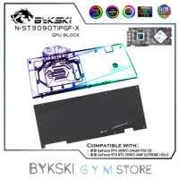 Bykski GPU Water Block For ZOTAC Geforce RTX 3090Ti AMP EXTREME HOLO/24G6X PGF OC Card,VGA Copper Radiator N-ST3090TIPGF-