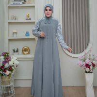 ARSYAKAYLA-Nada dress only -Gamis wanita terbaru Baju Wanita Muslim