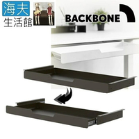 【海夫生活館】Backbone Desk Drawer 極簡輕量 桌下抽屜(黑褐色)