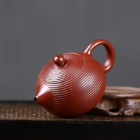Master Handmade Zhu Ni Favorites Kettle Chaozhou Teapot Circle Pot For Kung Fu Tea China Milk Oolong Tea Ceremony Set Teapot