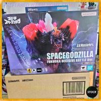 In Stock BANDAI SHM SpaceGodzilla Movable Model Toys S.H.MonsterArts Godzilla Vs SpaceGodzilla