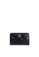 Tory Burch Tory Burch Willa Leather Medium Wallet In Black 150077