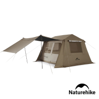 Naturehike Village6.0 鈦黑膠一室一廳屋脊自動帳篷3-4人 ZP021