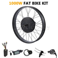 50km/h max speed 1000w electric bike conversion kit 48V 1000w E Snowmobile conversion Kit