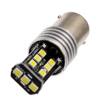 50x Super Bright 1156 BA15S P21W led Canbus NO Error 2835 15 SMD 15 LED Turn Car Signal Parking Bulbs Front Turn