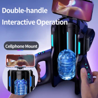 Automatic Telescopic Vagina Leten THRUSTING-PRO Thrusting High Speed Male Masturbator Machine Sex Toy For Men Masturbation Cup