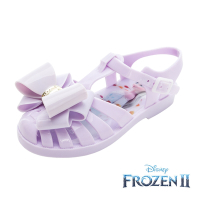 【Disney 迪士尼】 正版童鞋 冰雪奇緣 休閒涼鞋/透氣 防水 超實穿 台灣製 紫(FNKT37157)