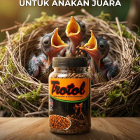 Trotol Pakan Lolohan Murai Berkualitas, Pakan Lolohan Murai Premium Ebod Jaya