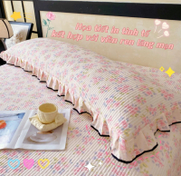 GỐI DÀI ĐÔI CHO VỢ CHỒNG - Bộ Áo Gối + Ruột Gối Dạng Liền Khối - Hỗ Trợ Cổ, Chống Mỏi, Ngủ Ngon Sâu