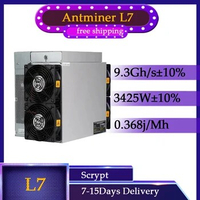 Brand New Antminer L7 8.3T/8.55T/8.8T/9.05T/9.3T/9.5T ASIC Miner 3425W DOGE Miner In Stock, Free Shipping