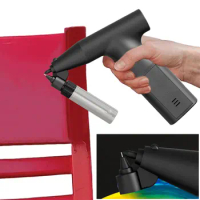 Electric Spray Paint Gun Rechargeable Electric Spray Gun Cordless Auto Paint Gun for Car Furniture Fence Etc