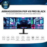 Monitor LED Armaggeddon PXP 49 Pro Black | PXP 49 Pro White 49inch Curved 1500R DQHD 5120x1440 VA 16