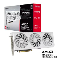 推★ASUS 華碩 PRIME RX9070XT O16G WHITE 顯示卡