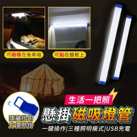 【露營精品】40W超亮磁吸照明LED燈條(點選二組 加贈1組 寄出3組)