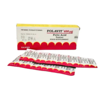 FOLAVIT TAB 400 MCG STRIP 10 TABLET ASAM FOLAT