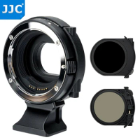 JJC EF-EOS M Mount Adapter with ND CPL Filters for Canon EF/ EF-S Lens to EF-M Mount Camera for EOS M50 Mark II M200 M100 M6 M5