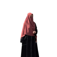 Jilbab Segiempat Instan Diamond Ceruty Layer Mewah Payet Muslim Nyaman Kerudung Kombinasi 2 Layer Ba