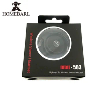 20Pcs/Lot Free DHL Mini503 Bluetooth Headset 503 Mini Wireless Headphones Music Earphones+Micro SD Card Slot+FM Speakers Package