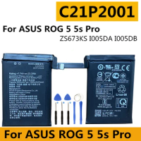New Original C21P2001 6000mAh Battery for ASUS ROG Phone 5 5s Pro ZS673KS I005DA I005DB High Quality Cell Phone Batteries